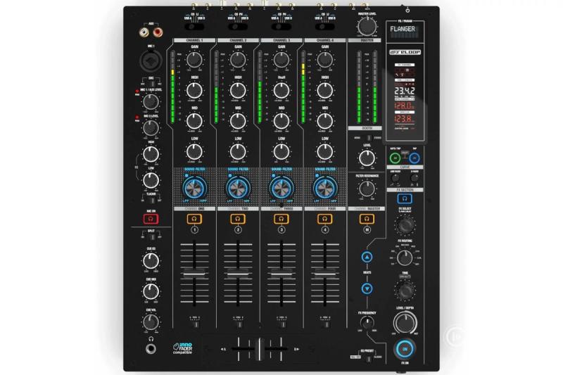Reloop RMX-95 4+1 csatornás DJ/stúdió keverő