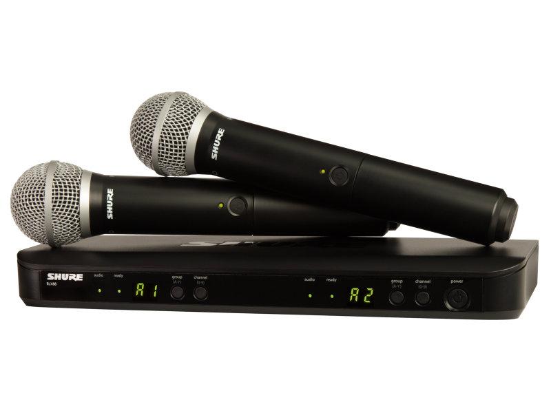 Shure BLX288/PG58