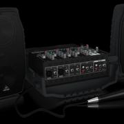 Behringer Europort PPA2000BT 2000 W-os hordozható PA rendszer Bluetooth-szal