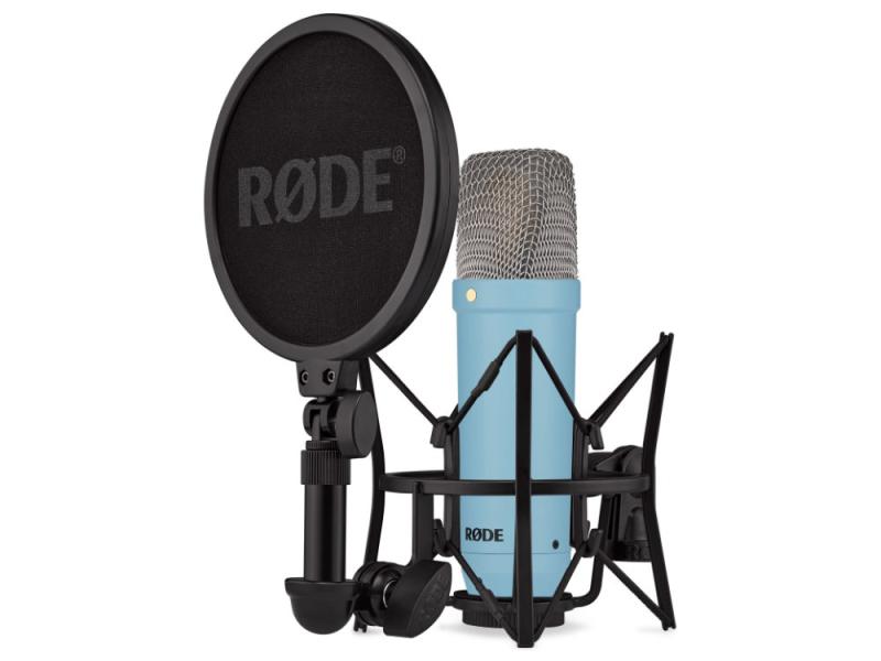 RØDE NT1 Signature Series nagymembrános kondenzátor mikrofon csomag – kék