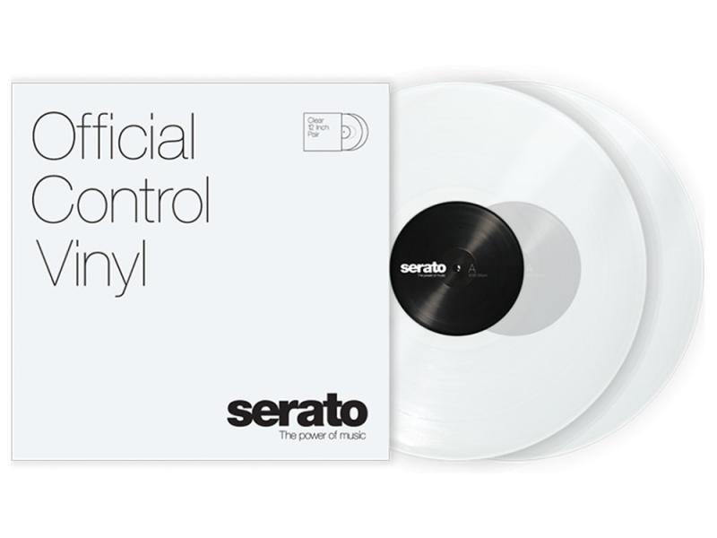 Serato Control Vinyl 2×12" Clear