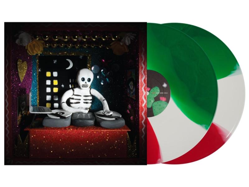Serato Control Vinyl 2×12" Dia de los Muertos Tricolor