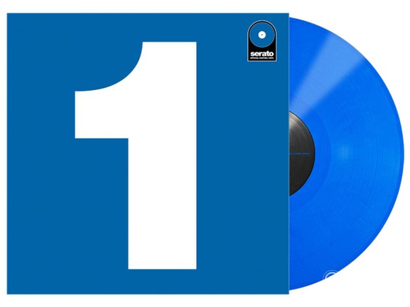 Serato Control Vinyl 1×12" Blue