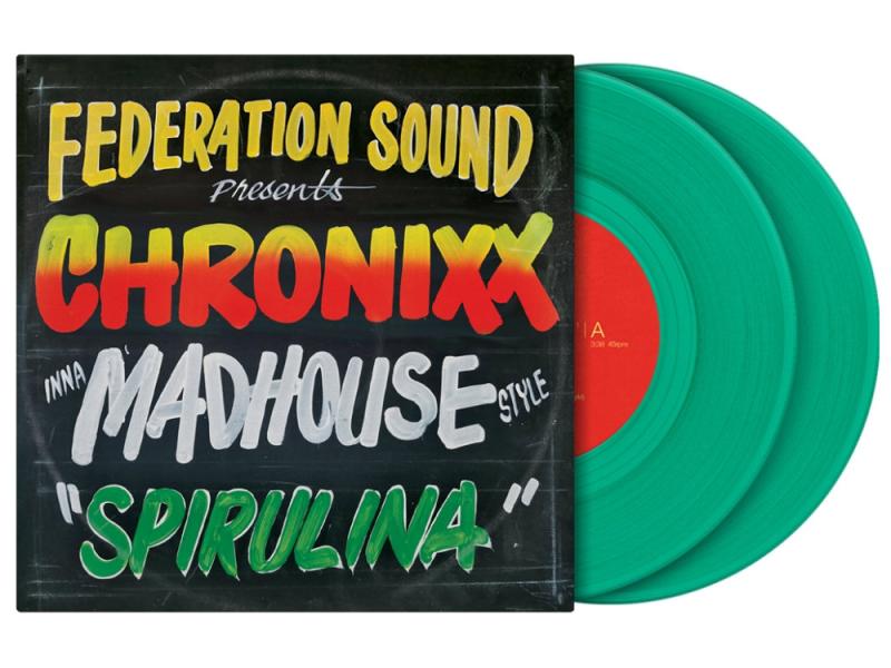 Serato x Chronixx Control Vinyl 7" Spirulina (2db)
