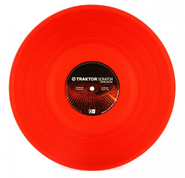 Traktor Scratch Pro Control Vinyl Red MK2