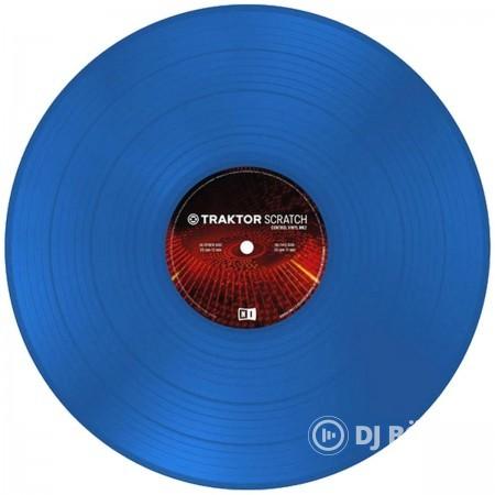 Traktor Scratch Pro Control Vinyl Blue MK2