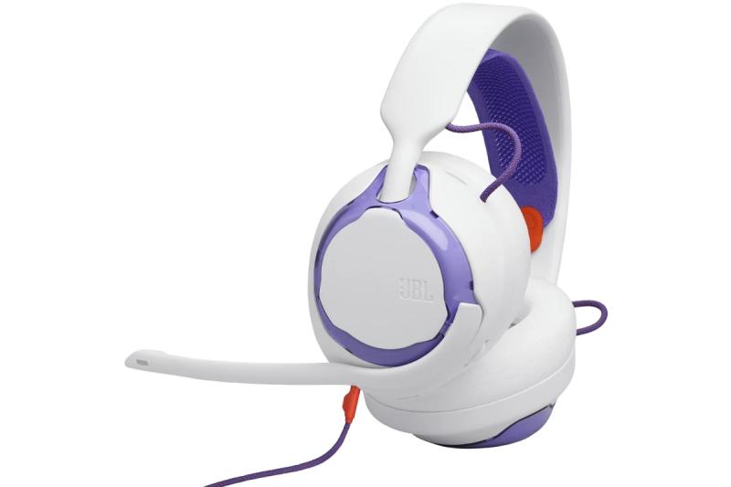JBL - Quantum 250 Gamer headset, fehér/lila