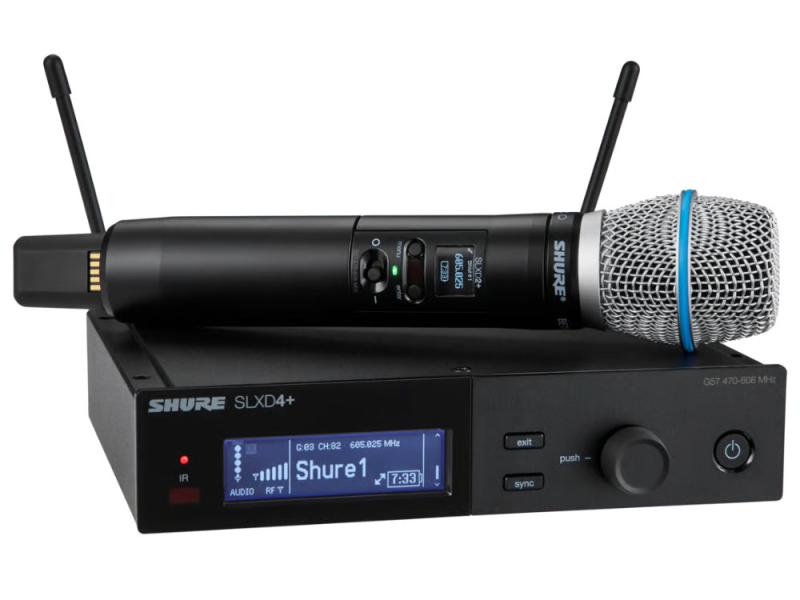 Shure SLXD24+/B87A