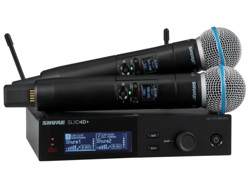 Shure SLXD24D+/B58