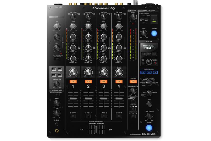Pioneer DJ DJM-750MK2 4-csatornás DJ keverő