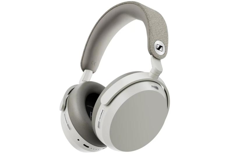 Sennheiser - Momentum 5 White bluetooth fejhallgató, adaptív ANC-vel
