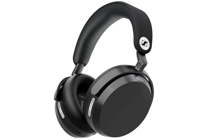 Sennheiser - Momentum 5 Black bluetooth fejhallgató, adaptív ANC-vel