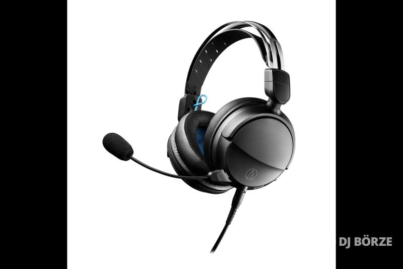Audio-Technica ATH-GL3 Zárt Gaming headset levehető mikrofonnal fekete színben
