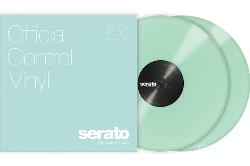 Serato Control Vinyl 2×12" Glow in the Dark