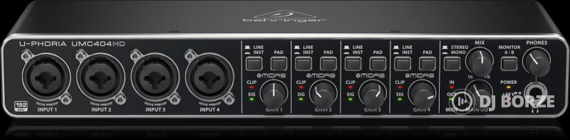 Behringer U-PHORIA UMC404HD USB audió interfész