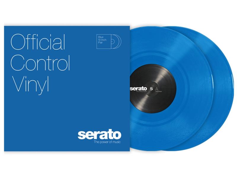 Serato 10" Control Vinyl (Pair) - Blue