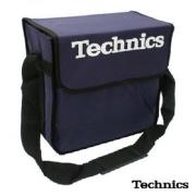Technics DJ Bag bakelit lemeztáska – sötétkék