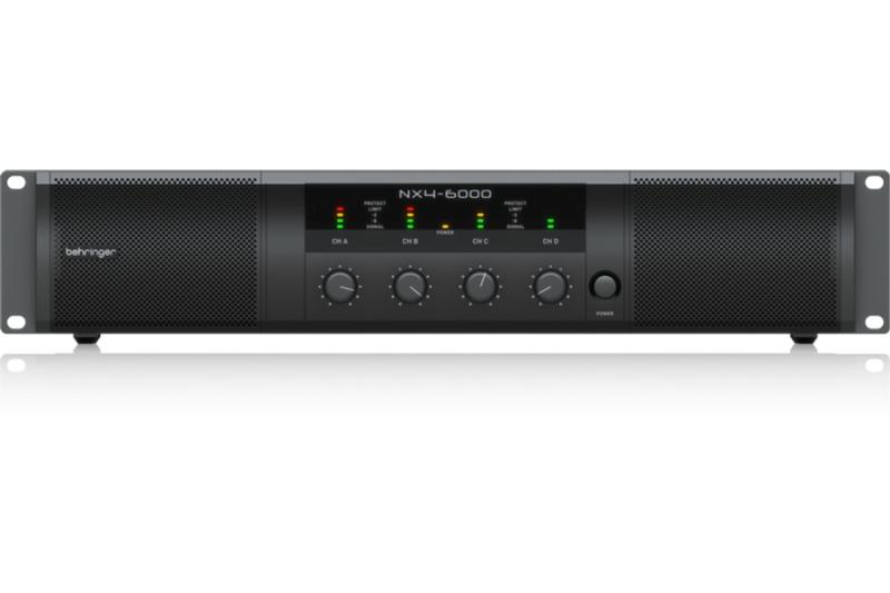 Behringer NX4-6000 négycsatornás teljesítményerősítő