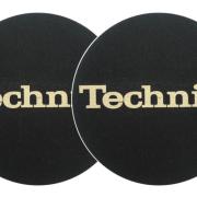 Technics Slipmat arany logós filckorong, 2 db
