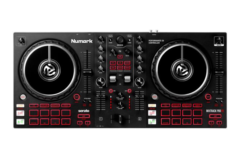 Numark Mixtrack Pro FX 2-deck DJ kontroller beépített hangkártyával