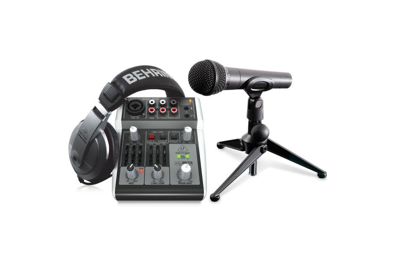 Behringer PODCASTUDIO 2 USB podcast és felvételi csomag