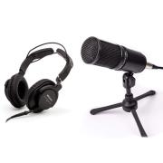 Zoom - ZDM1-PMP Podcast mikrofon csomag XLR csatlakozó