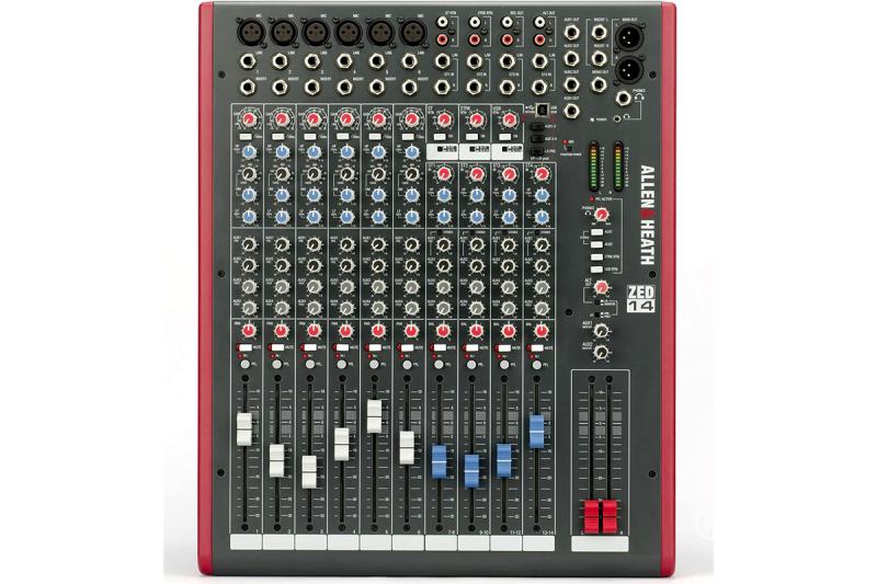 Allen & Heath ZED-14 keverőpult USB hangkártyával