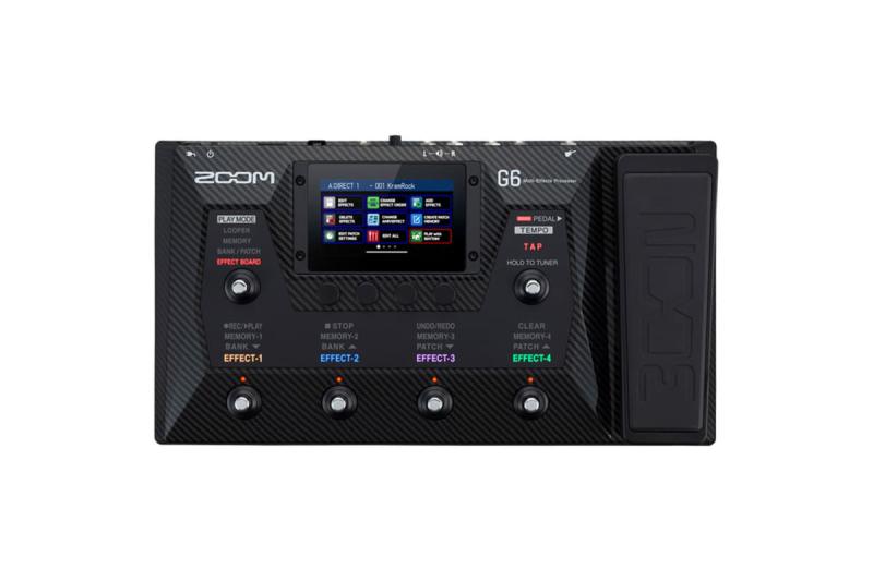 Zoom G6 gitár multi-effekt processzor