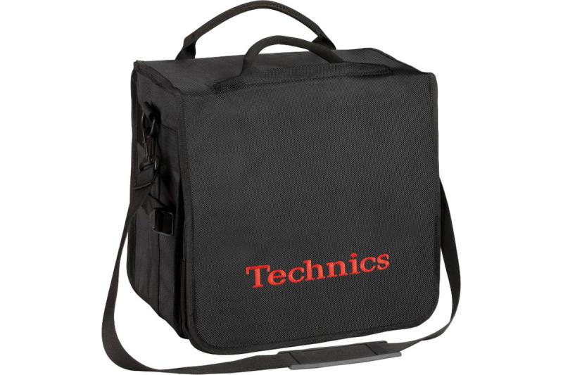 Technics DJ hordtáska – fekete/piros