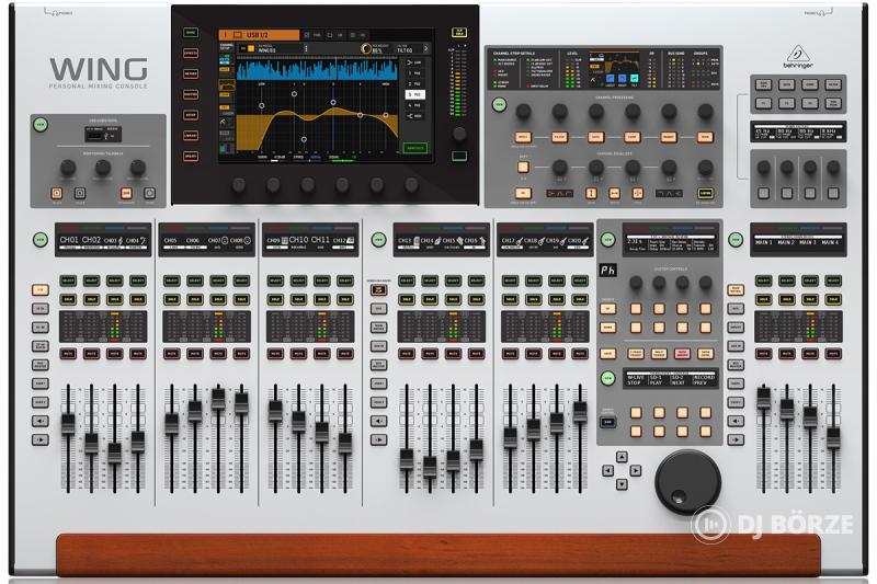 Behringer WING 48 csatornás digitális keverő