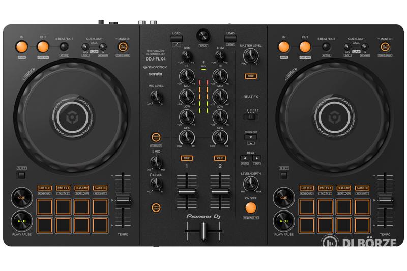 Pioneer DJ DDJ-FLX4 2 csatornás DJ vezérlő