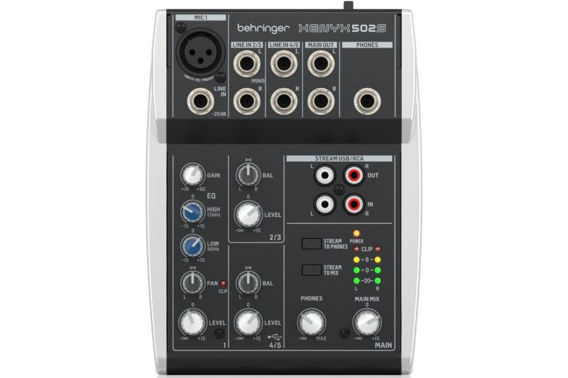 Behringer XENYX 502S Analóg Keverő