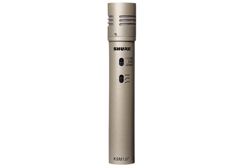 Shure KSM137/SL Kardioid Kondenzátor Hangszermikrofon