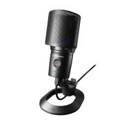 Audio-Technica AT2020USB-XP, kardioid kondenzátor stúdiómikrofon, USB és fejhallgató kimenettel, ném