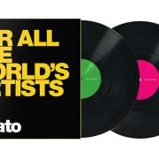 Serato Manifesto Control Vinyl - 2x10" Black BOM