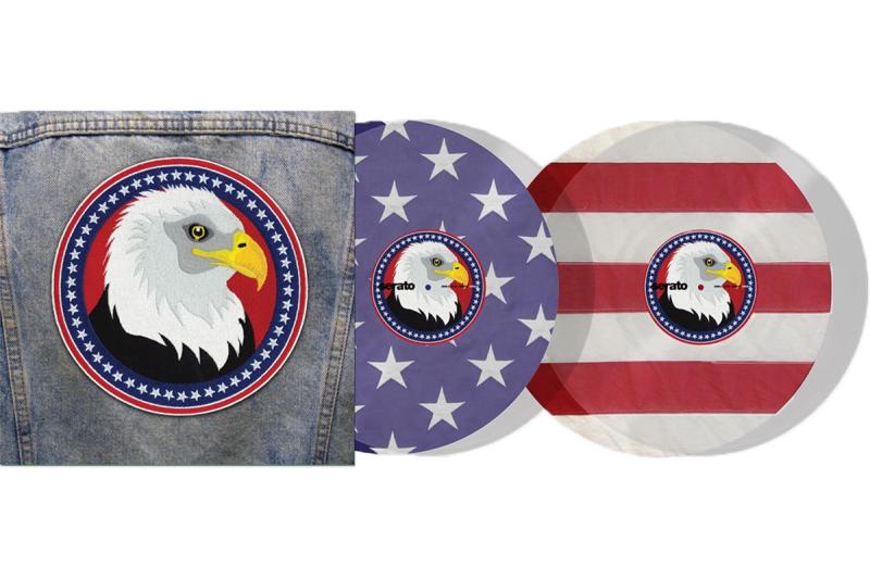 Serato Control Vinyl 2×12" USA Country Limited Edition