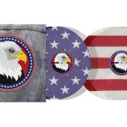 Serato Control Vinyl 2×12" USA Country Limited Edition