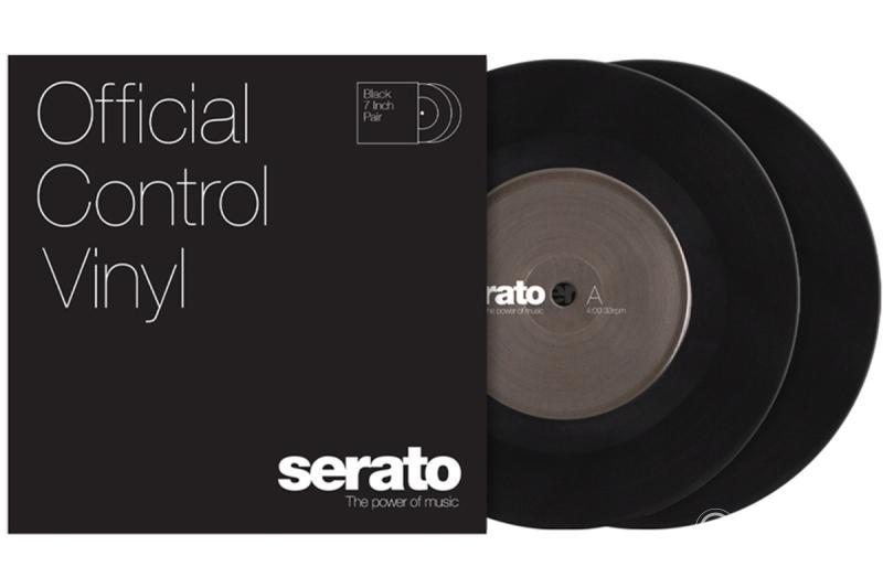 Serato Control Vinyl 2×7" Standard Black