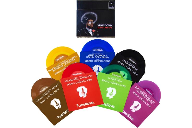 Serato Questlove Limited Edition Control Vinyl Box 7×7"