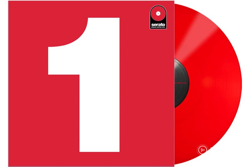 Serato Standard Control Vinyl 1x12" Piros