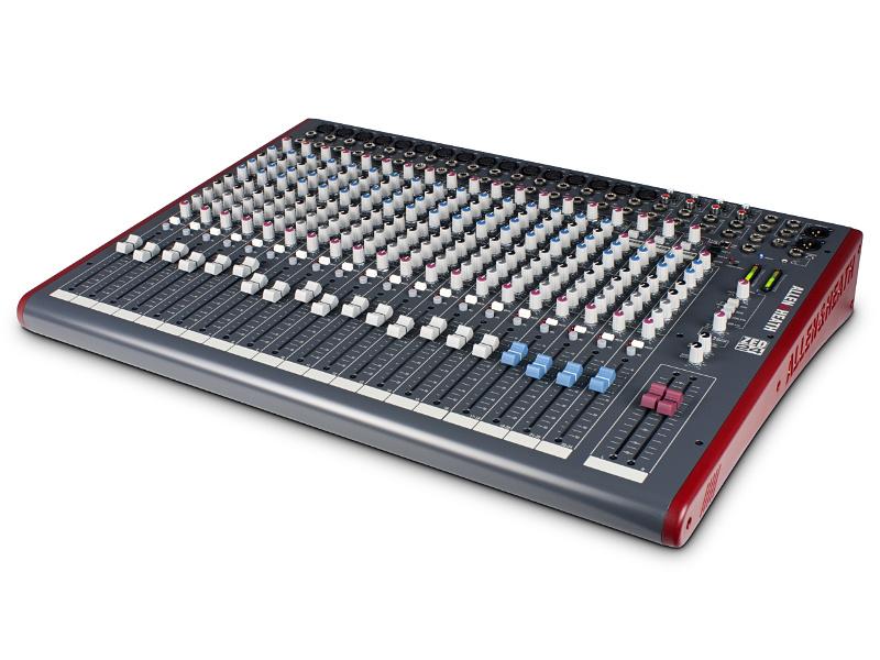 Allen & Heath ZED-24 24-csatornás keverőpult USB hangkártyával