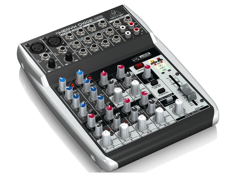 Behringer XENYX Q1002USB analóg keverőpult USB interfésszel