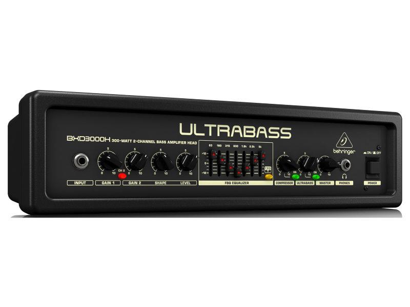 Behringer ULTRABASS BXD3000H 300W basszuserősítő-fej
